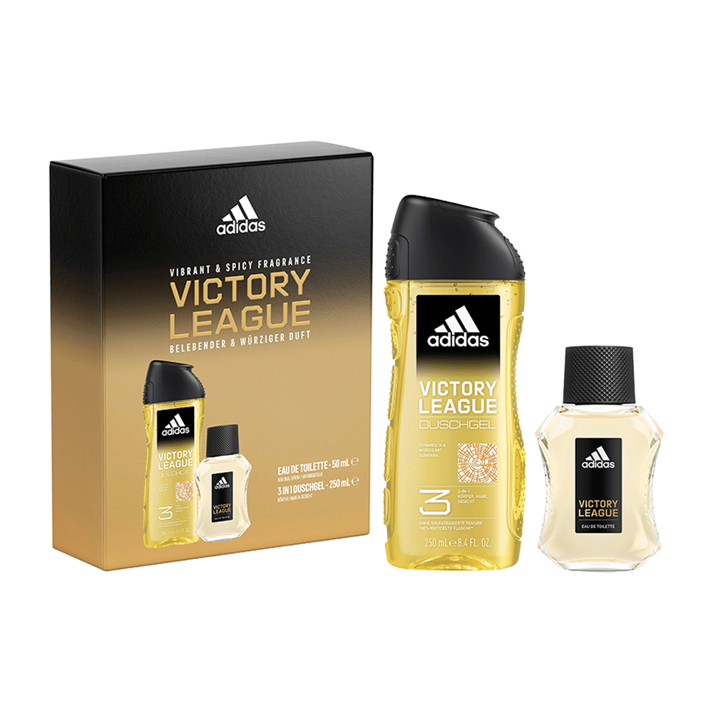 Bild: adidas Victory League Geschenkset Eau de Toilette 50 ml + Duschgel 250 ml