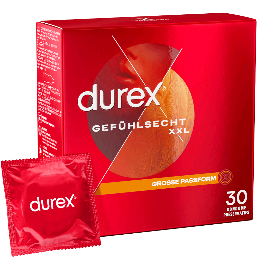 Bild: durex Kondome Gefühlsecht XXL