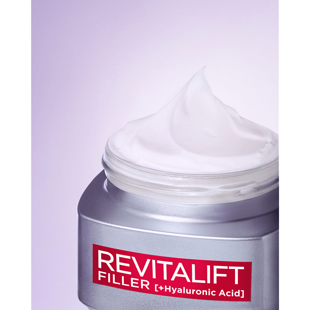 Bild: L'ORÉAL PARIS Revitalift Filler Tages- und Nachtcreme Pflegeset Hyaluronsäure