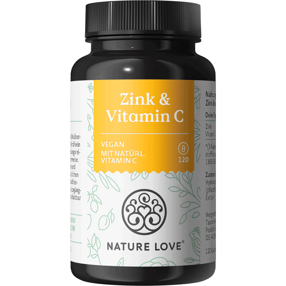 Bild: NATURE LOVE Zink & Vitamin C
