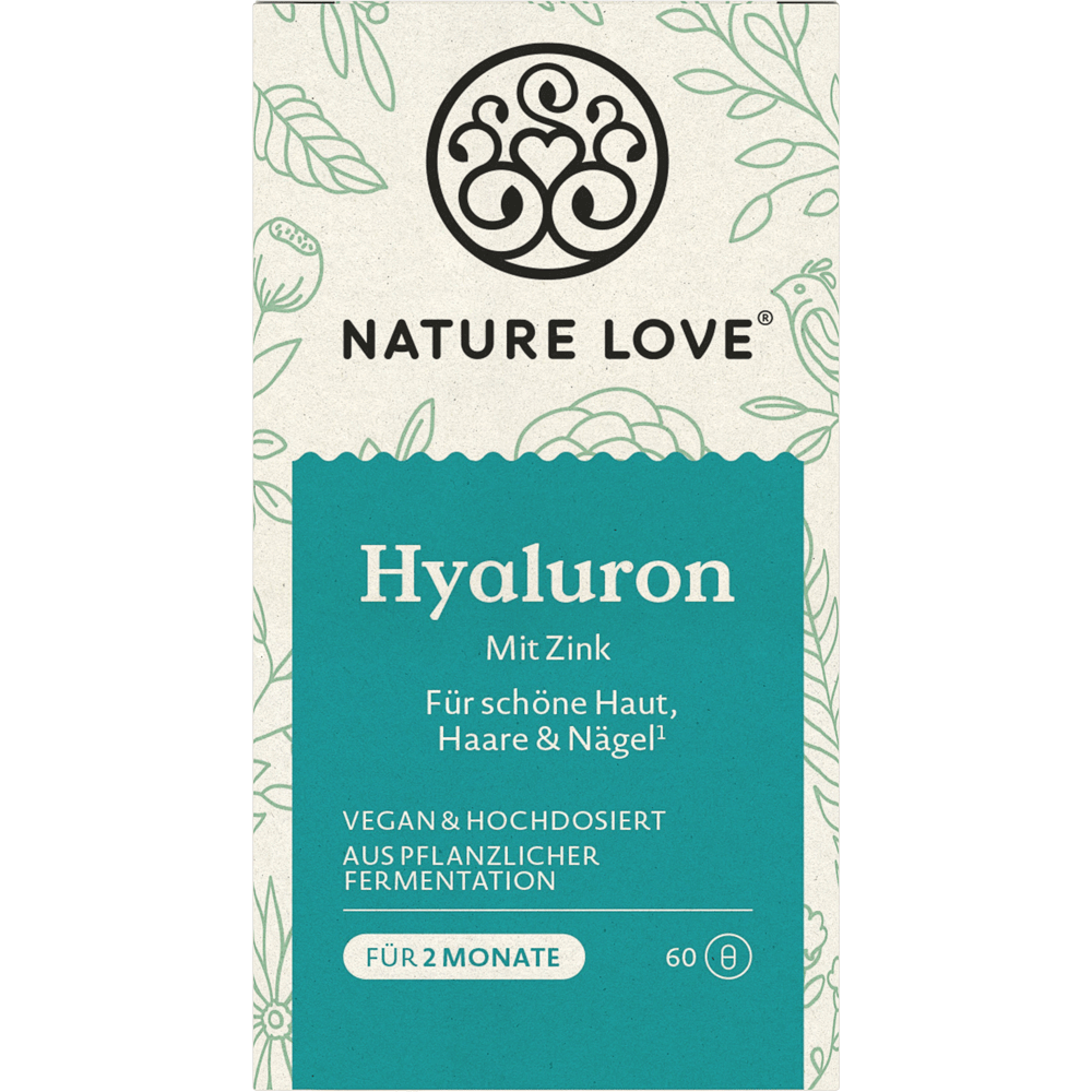 Bild: NATURE LOVE Hyaluron mit Zink