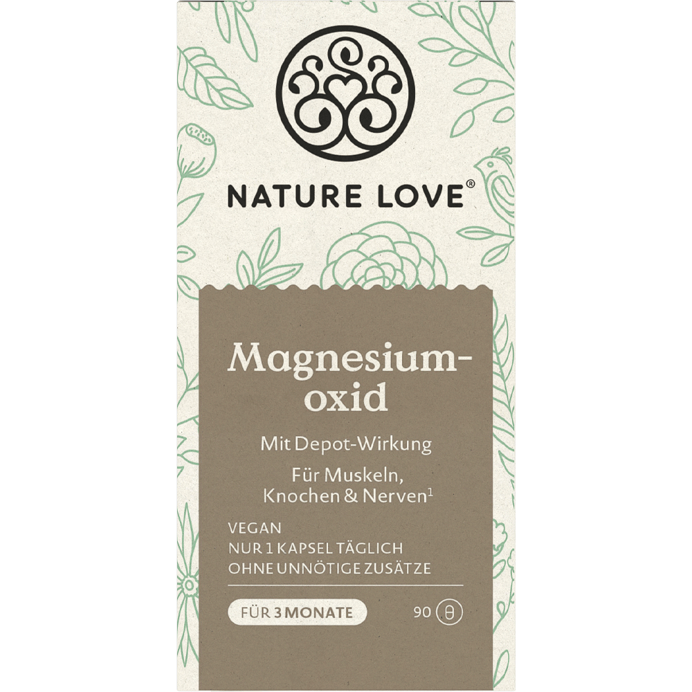 Bild: NATURE LOVE Magnesiumoxid