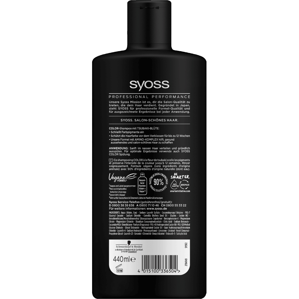 Bild: syoss Shampoo Intense Color
