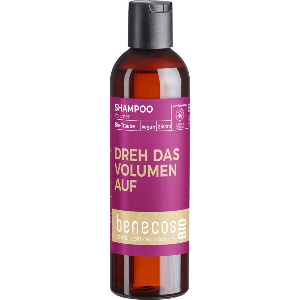 Bild: Benecos Shampooo Volumen Bio-Traube
