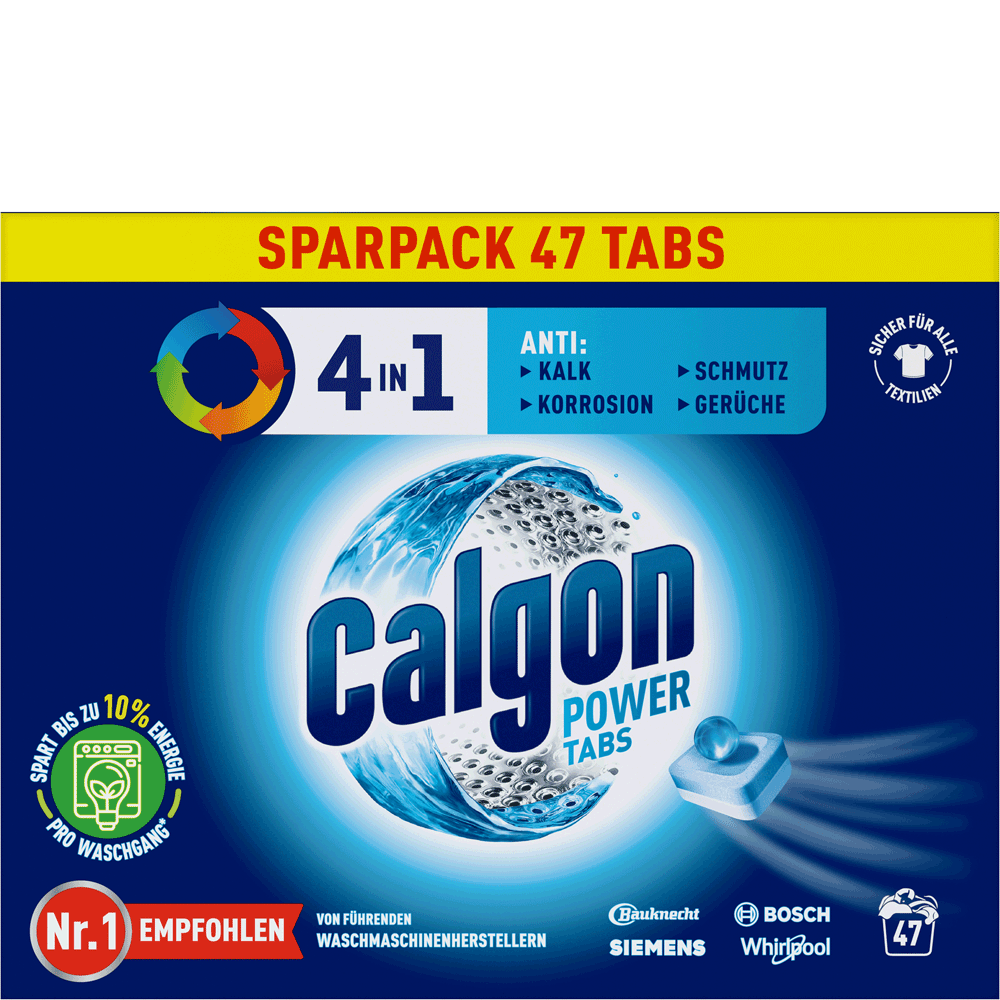 Bild: Calgon Power Tabs