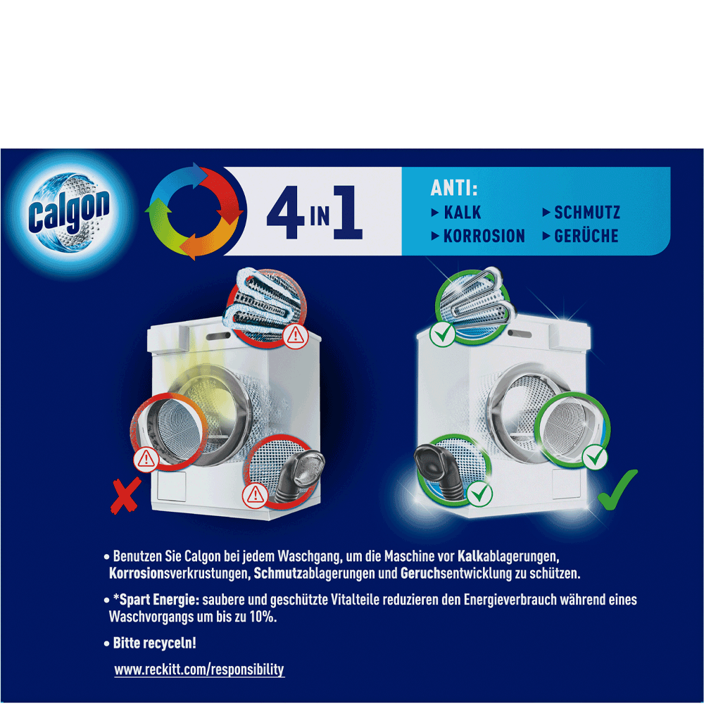 Bild: Calgon Power Tabs