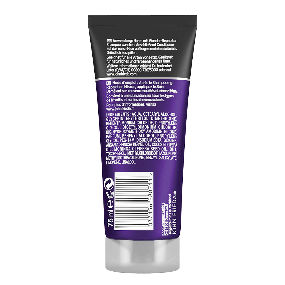 Bild: JOHN FRIEDA FRIZZ EASE Wunder-Reparatur Spülung