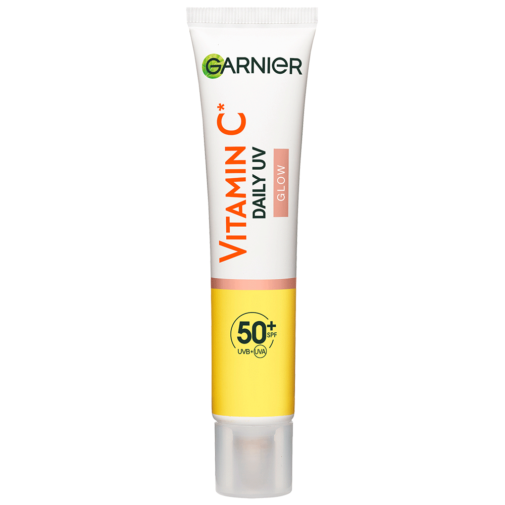 Bild: GARNIER SKIN ACTIVE Vitamin C UV Fluid Glow LSF 50+