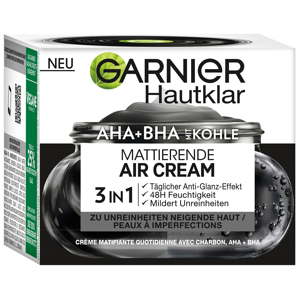 Bild: GARNIER Hautklar 3in1 Mattierende Air Cream