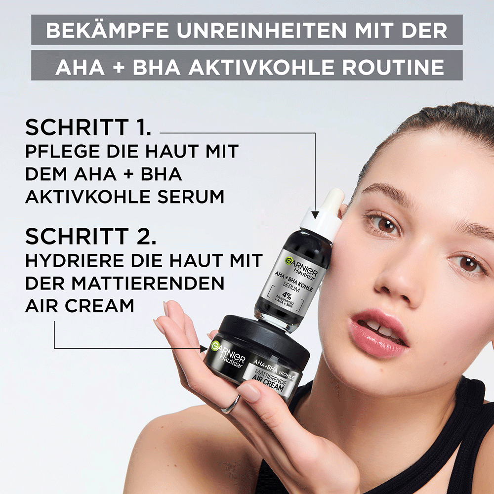 Bild: GARNIER Hautklar 3in1 Mattierende Air Cream