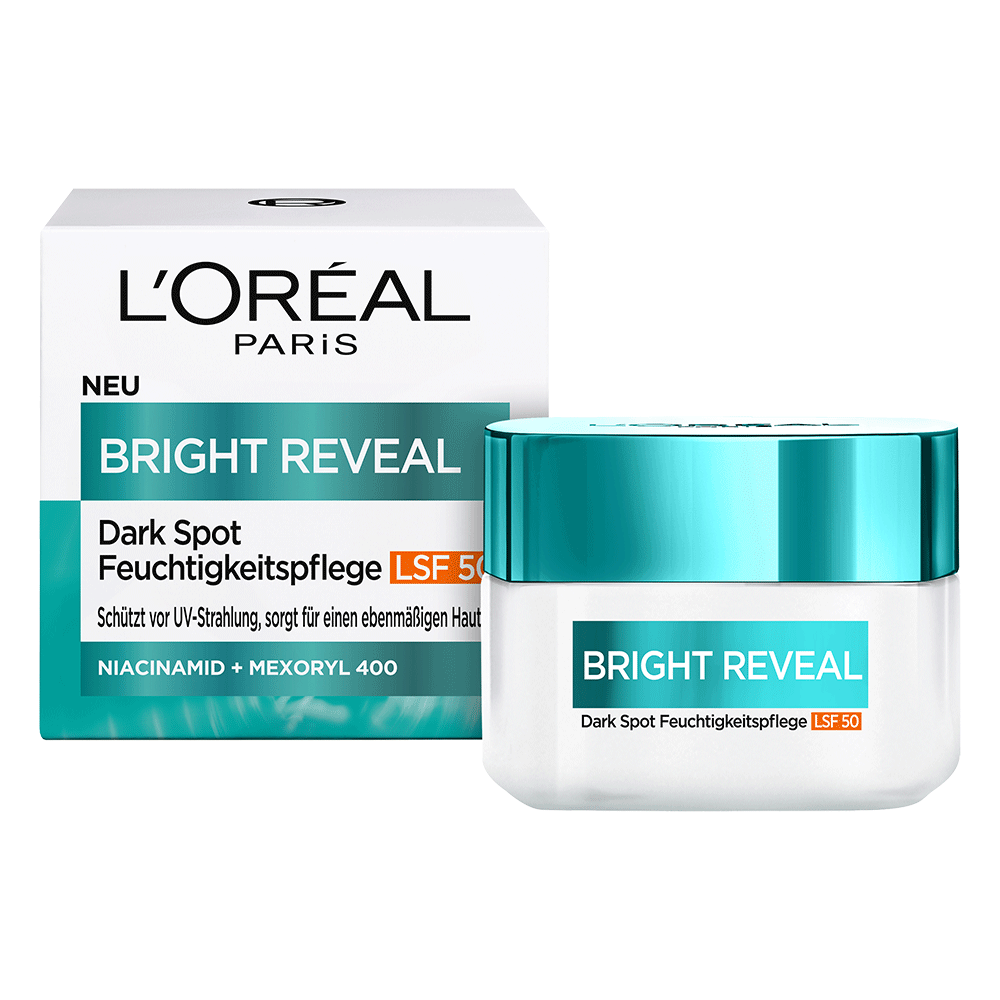 Bild: L'ORÉAL PARIS Bright Reveal Dark Spot Feuchtigkeitspflege LSF50