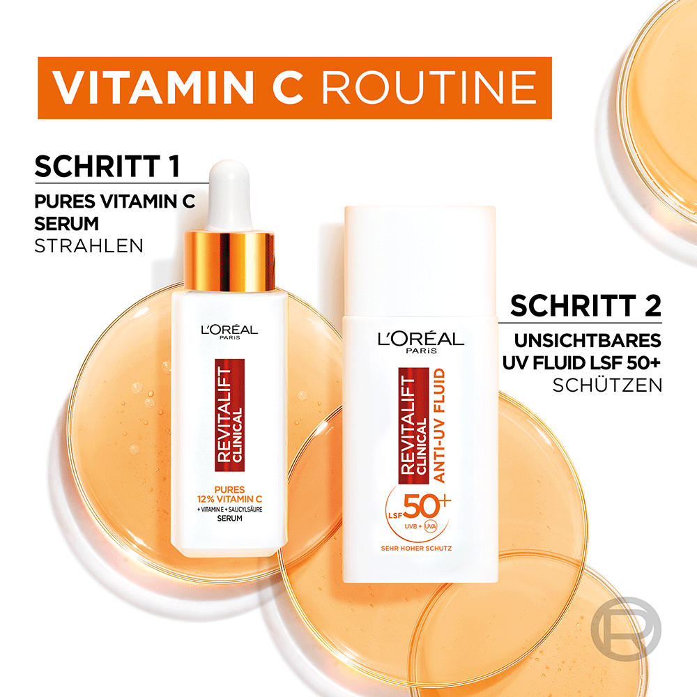 Bild: L'ORÉAL PARIS Revitalift Vitamin C Duo