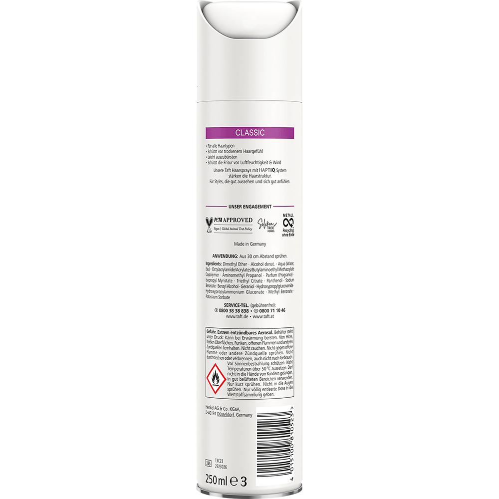 Bild: Schwarzkopf taft Haarspray Classic