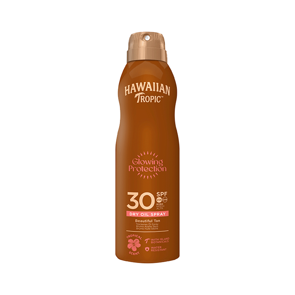 Bild: Hawaiian Tropic Glowing Protection Dry Oil Spray LSF 30