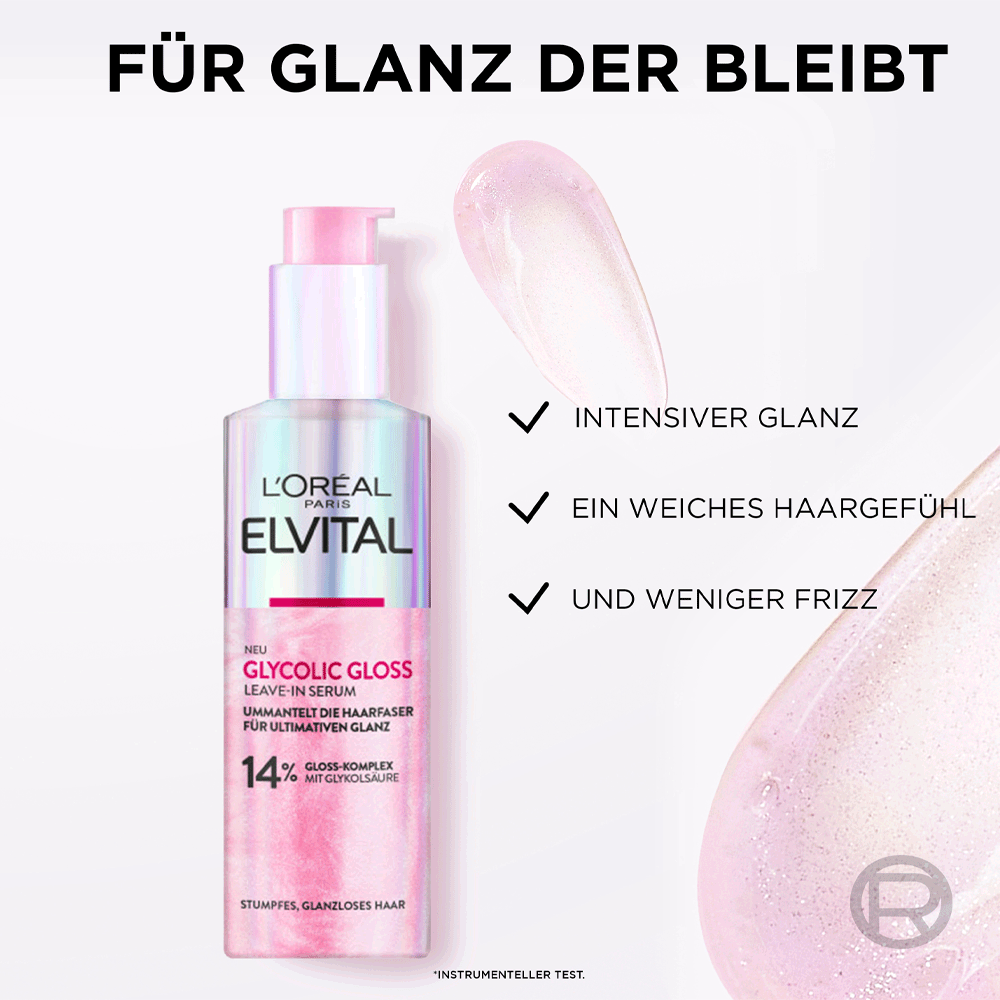 Bild: L'ORÉAL PARIS ELVITAL Glycolic Gloss Serum