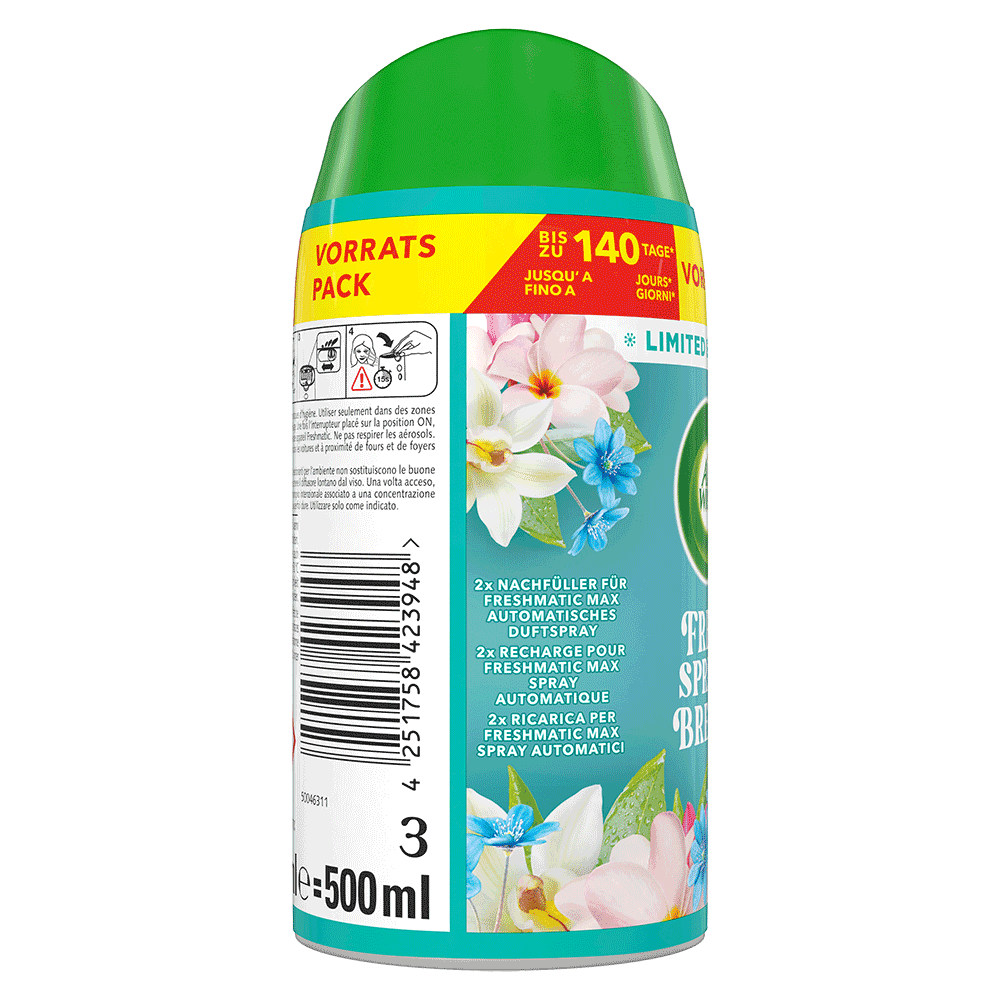 Bild: AIRWICK Freshmatic Max Nachfüller Duo Fresh Spring Breeze