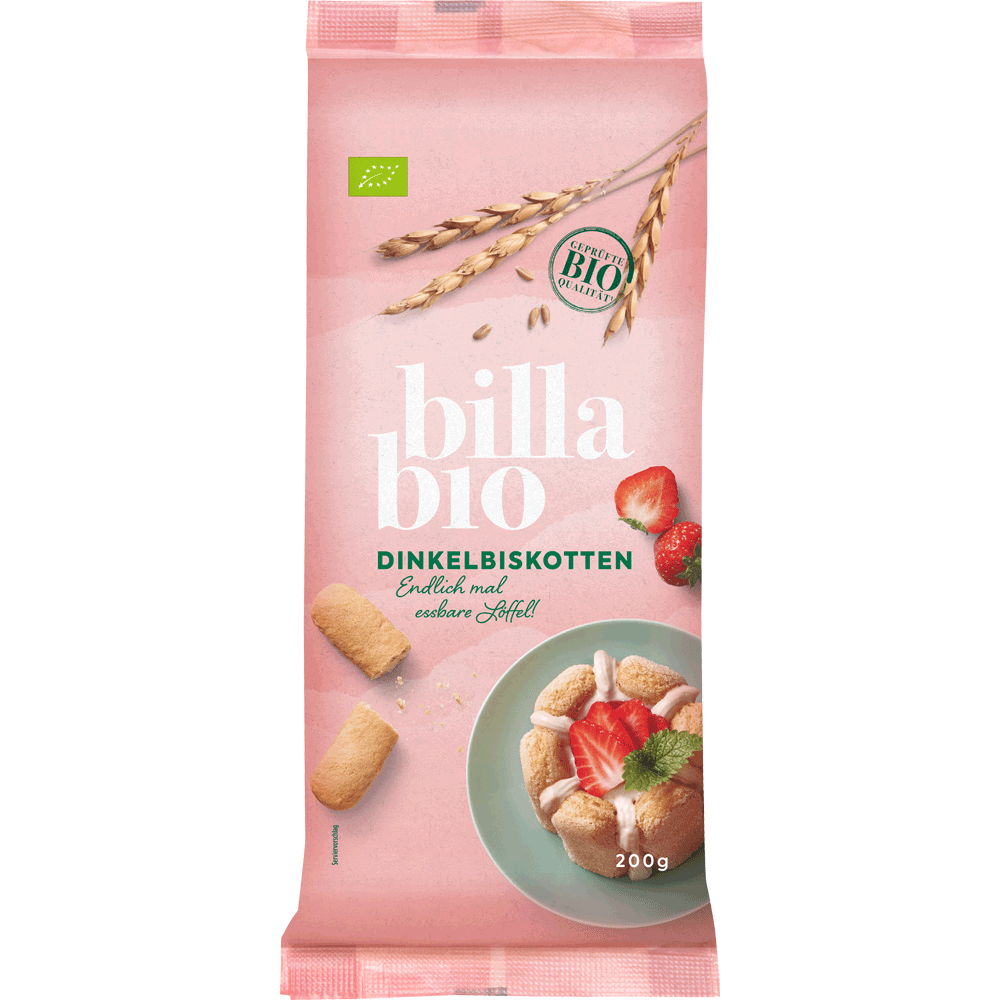 Bild: Billa Bio Dinkel Biskotten