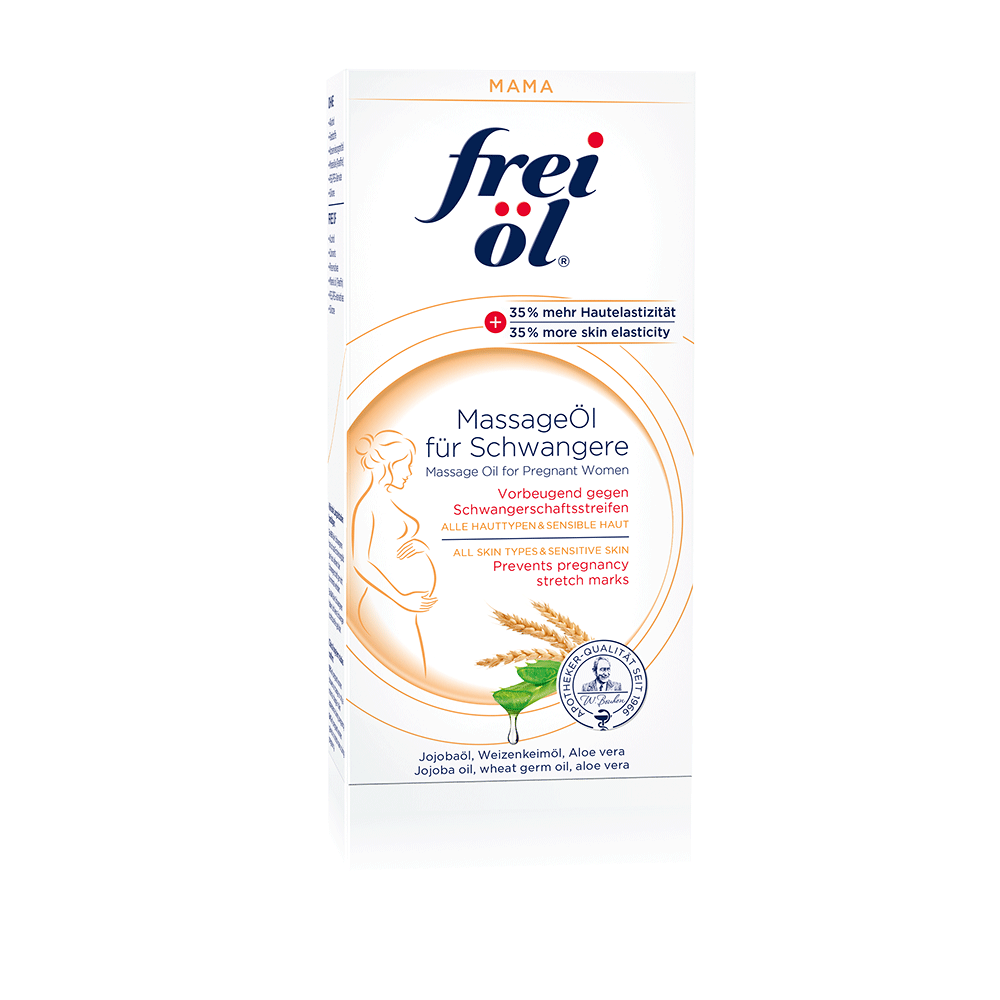 Bild: frei öl Massageöl für Schwangere