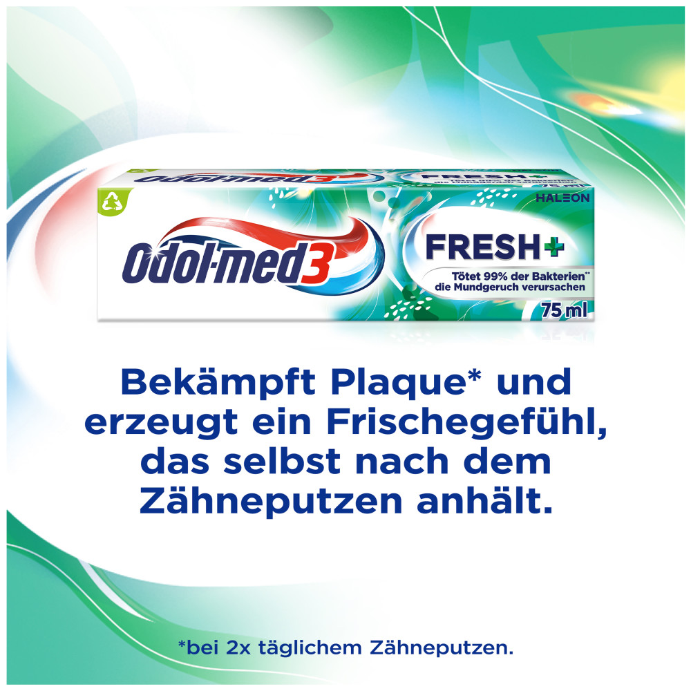 Bild: Odol-med3 Fresh+ Zahnpasta