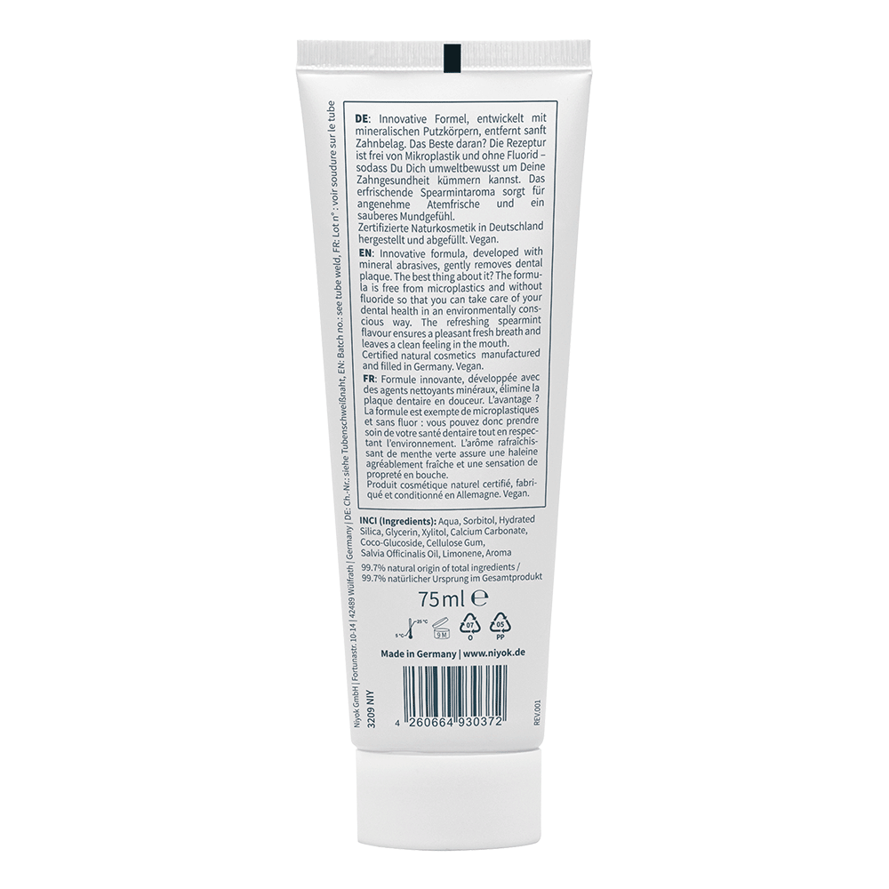 Bild: Niyok Zahncreme Refreshing