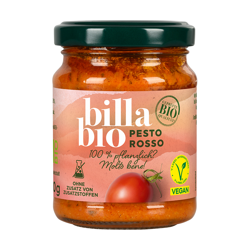 Bild: Billa Bio Bio Pesto Rosso