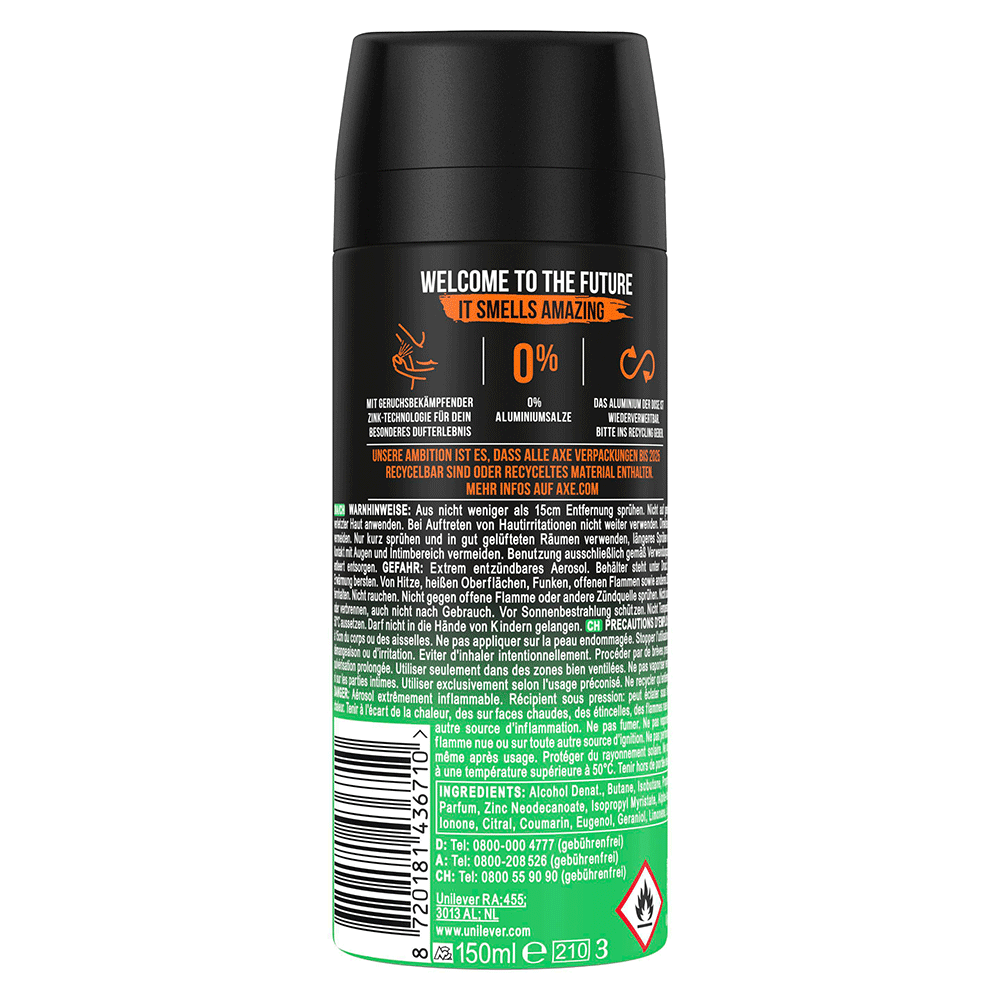 Bild: AXE Deodorant Bodyspray Jungle Fresh