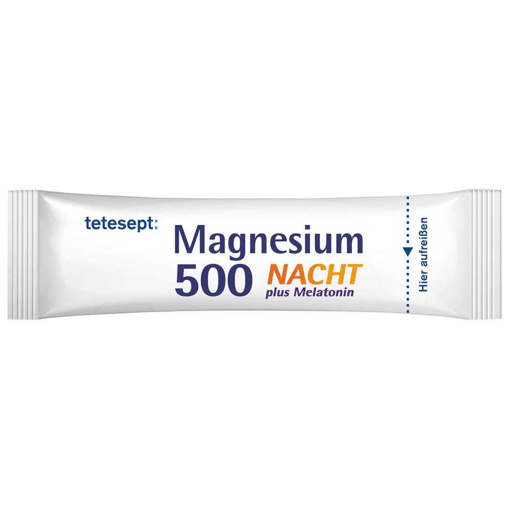 Bild: tetesept: Magnesium 500 Nacht Direkt + Melatonin