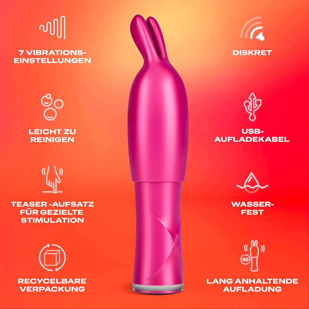 Bild: durex play 2in1 Vibrator and Teaser Tip Excite Me