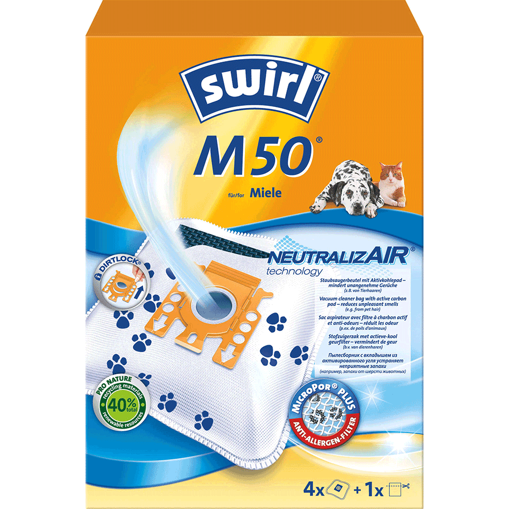 Bild: swirl Staubsaugerbeutel M50