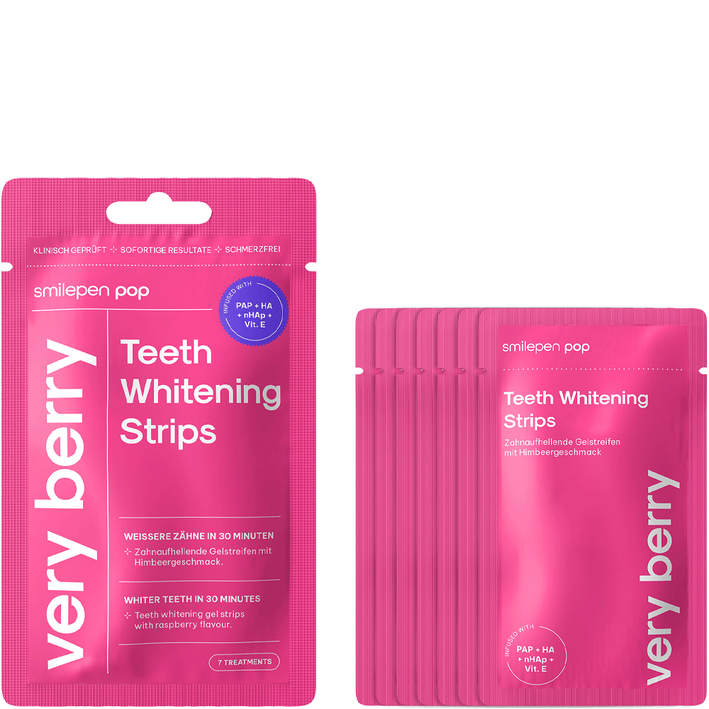 Bild: Smilepen Pop Teeth Whitening Strips Very Berry