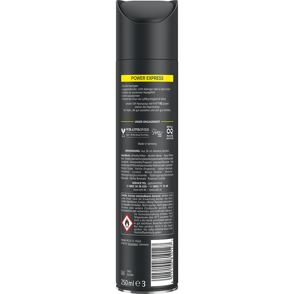 Bild: Schwarzkopf taft Haarspray Power Express