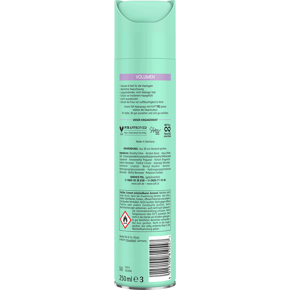 Bild: Schwarzkopf taft Haarspray Volumen