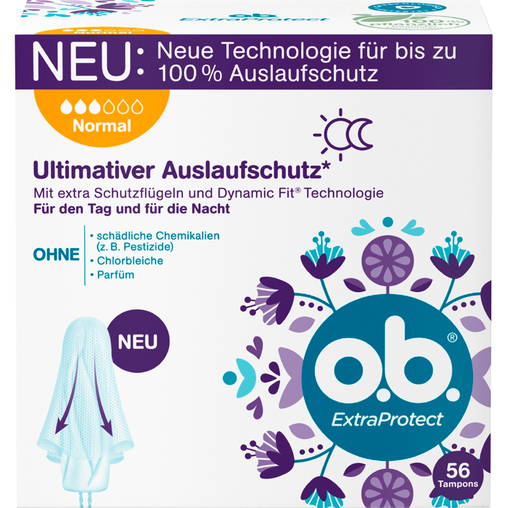 Bild: o.b. Extra Protect Tampons Normal