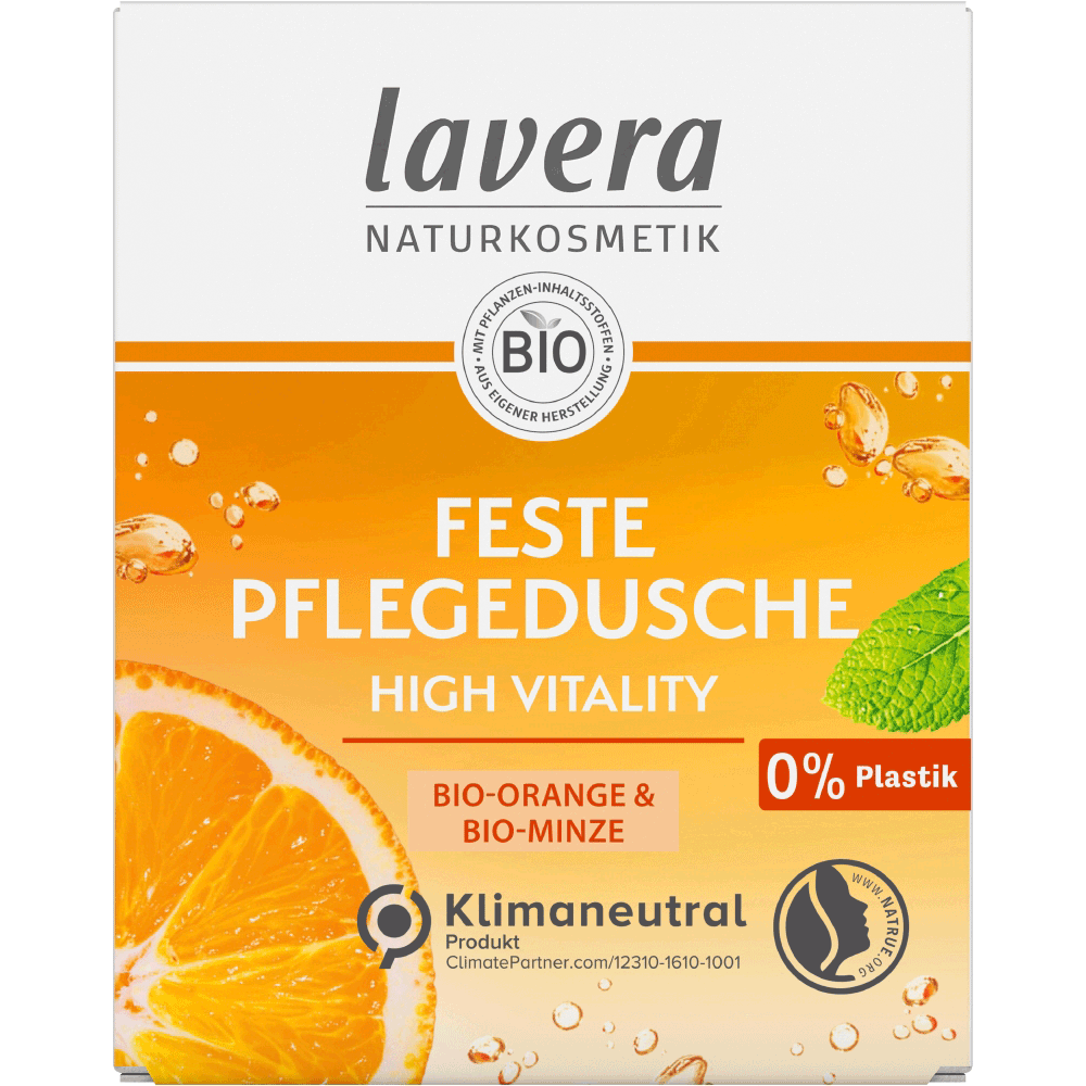 Bild: lavera Feste Dusche High Vitality