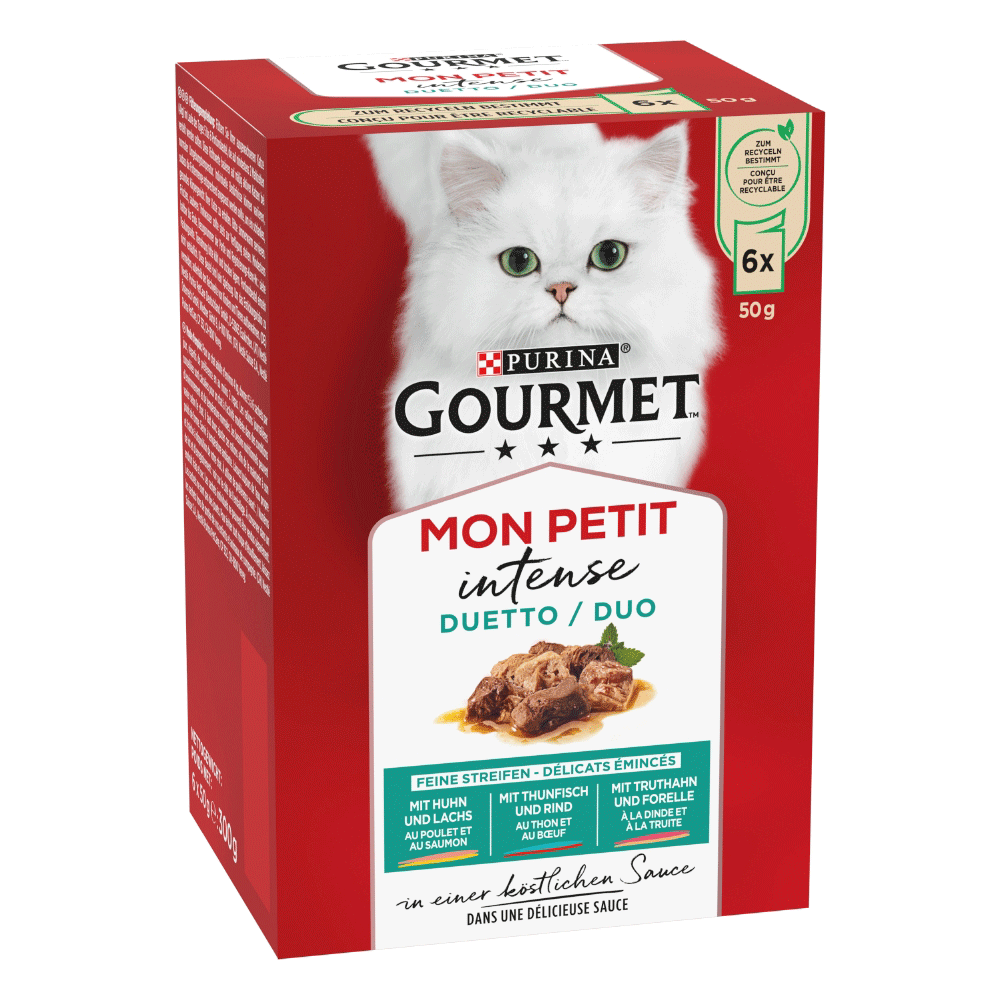Bild: GOURMET Mon Petit Intense Duetto Fleisch & Fisch
