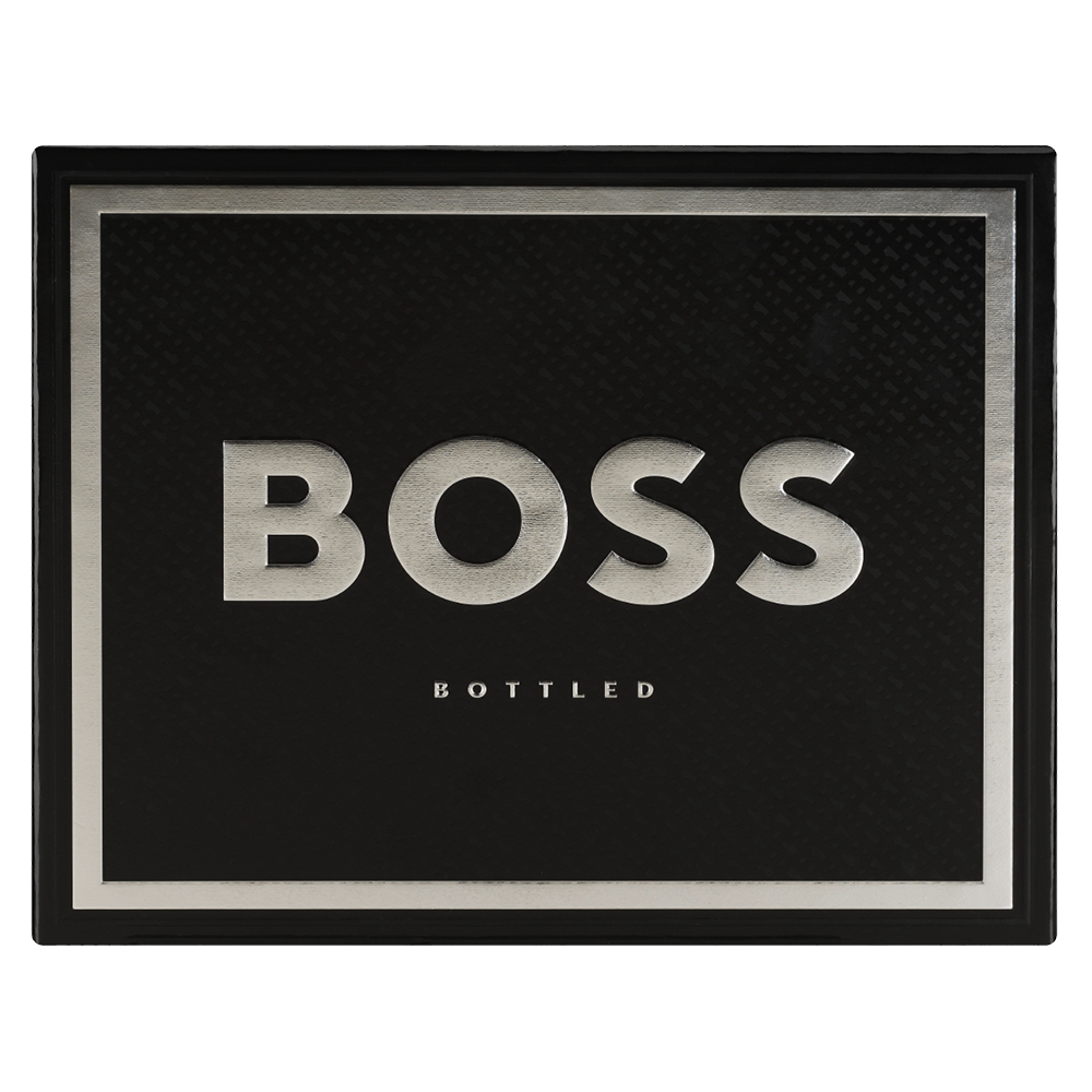 Bild: Hugo Boss Boss Bottled Geschenkset Eau de Toilette 100 ml + Deo Spray 150 ml + Duschgel 100 ml