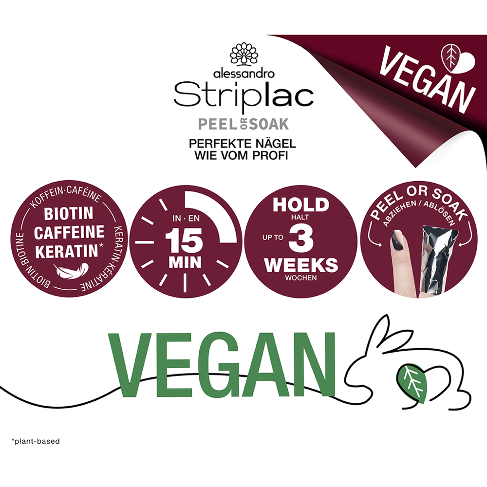Bild: Alessandro Striplac Peel or Soak Standard Nagellack Set