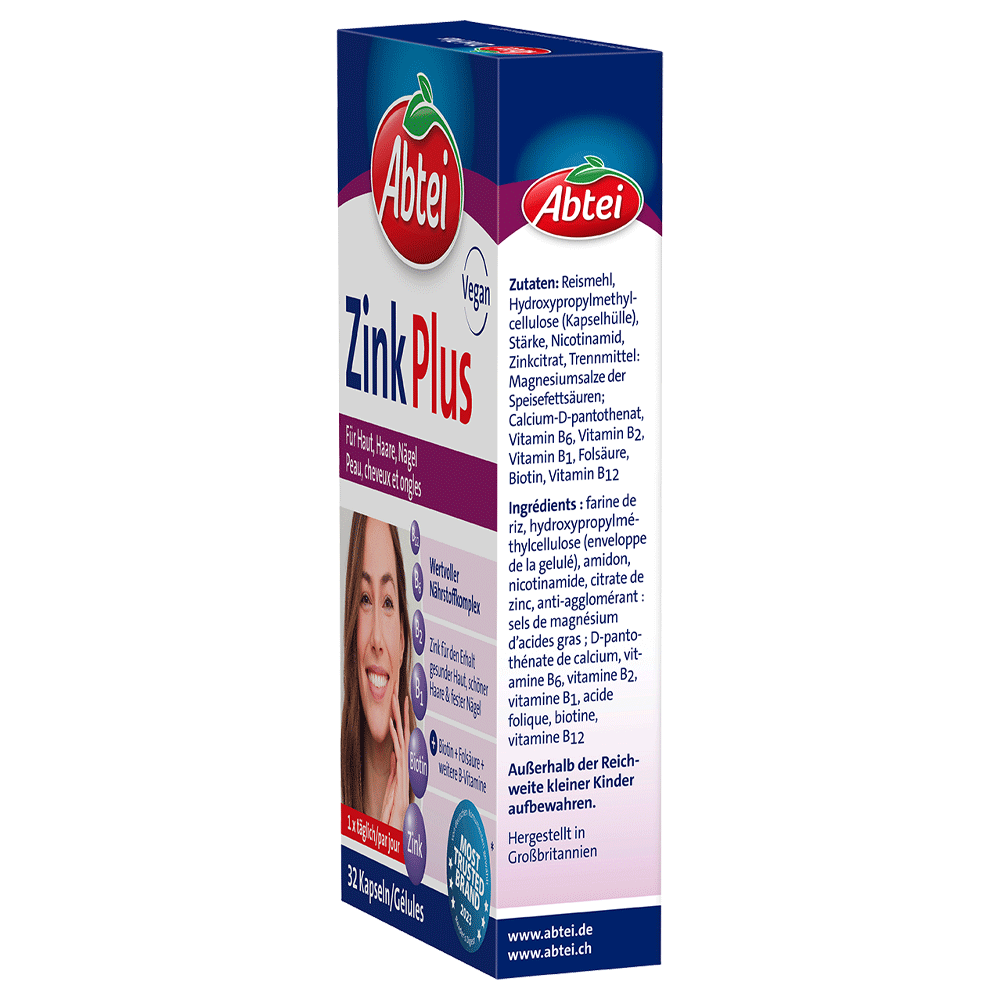 Bild: Abtei Zink Plus 32 Kapseln