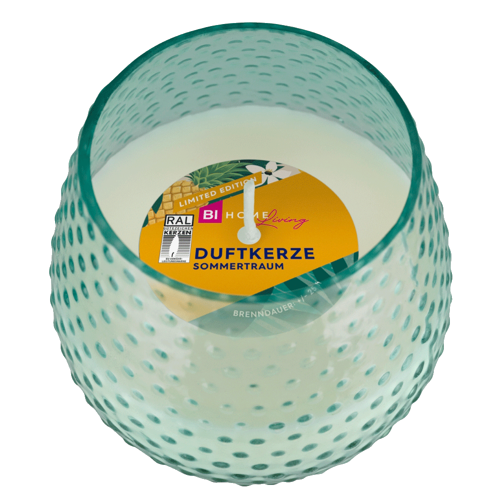 Bild: BI HOME Living Duftkerze Tropical Sommertraum
