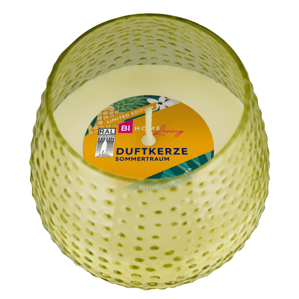 Bild: BI HOME Living Duftkerze Tropical Sommertraum