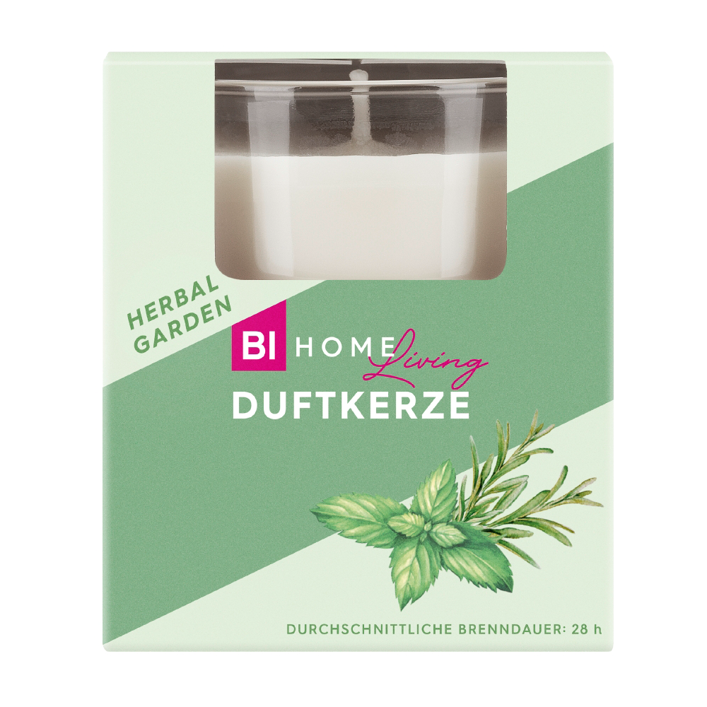 Bild: BI HOME Living Duftkerze Herbal Garden