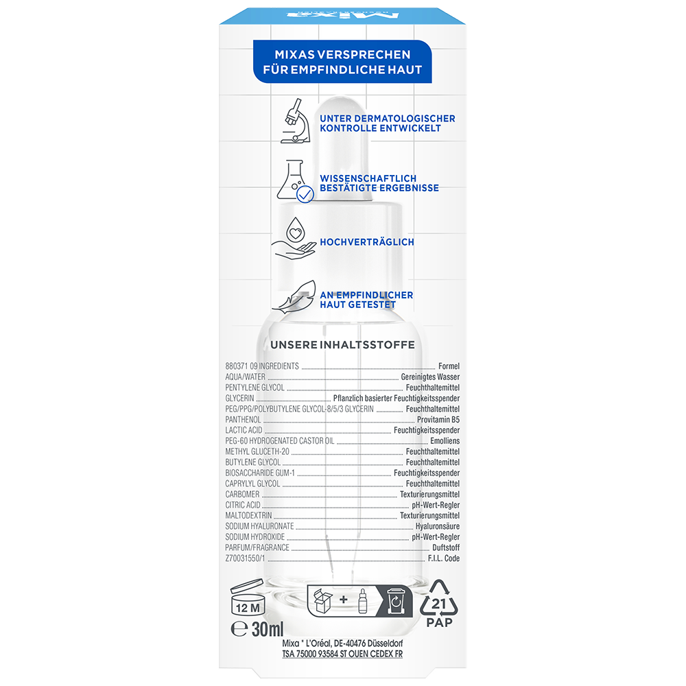 Bild: Mixa Anti-Trockenheit Serum