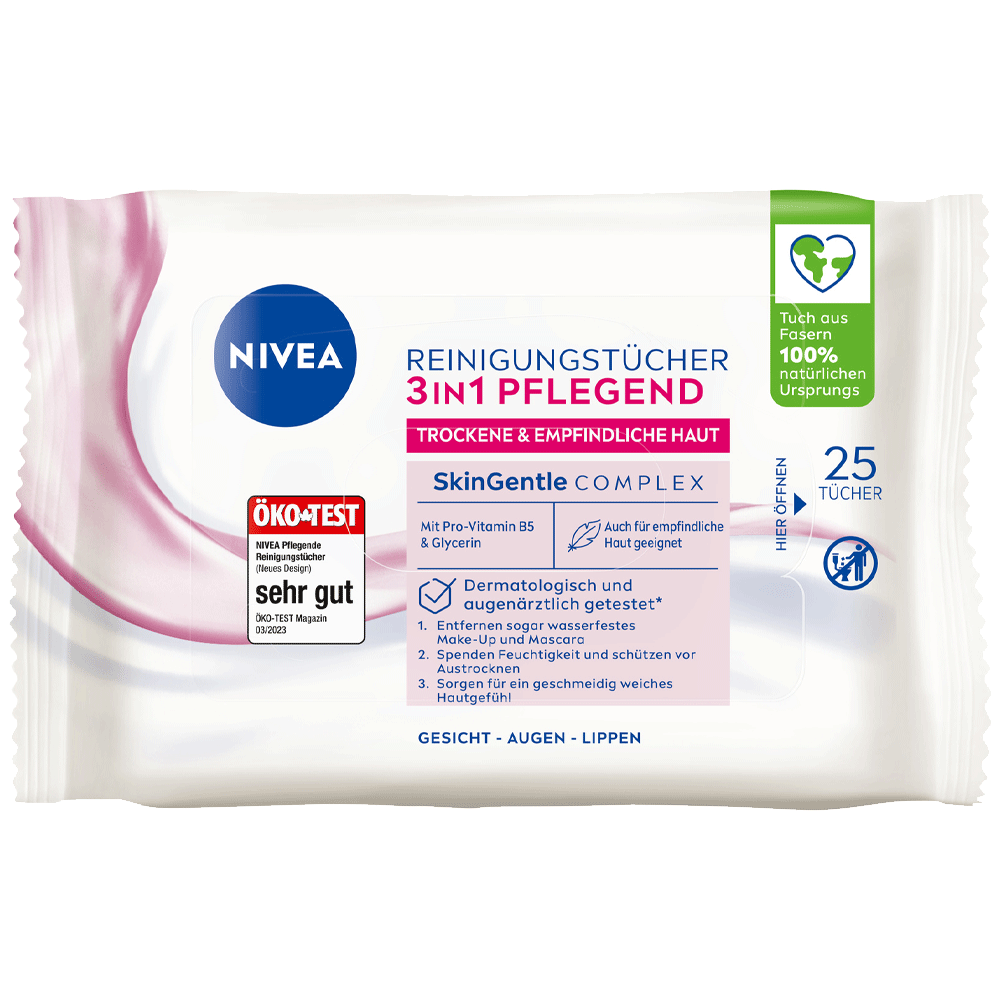 Bild: NIVEA 3in1 Reinigungstücher