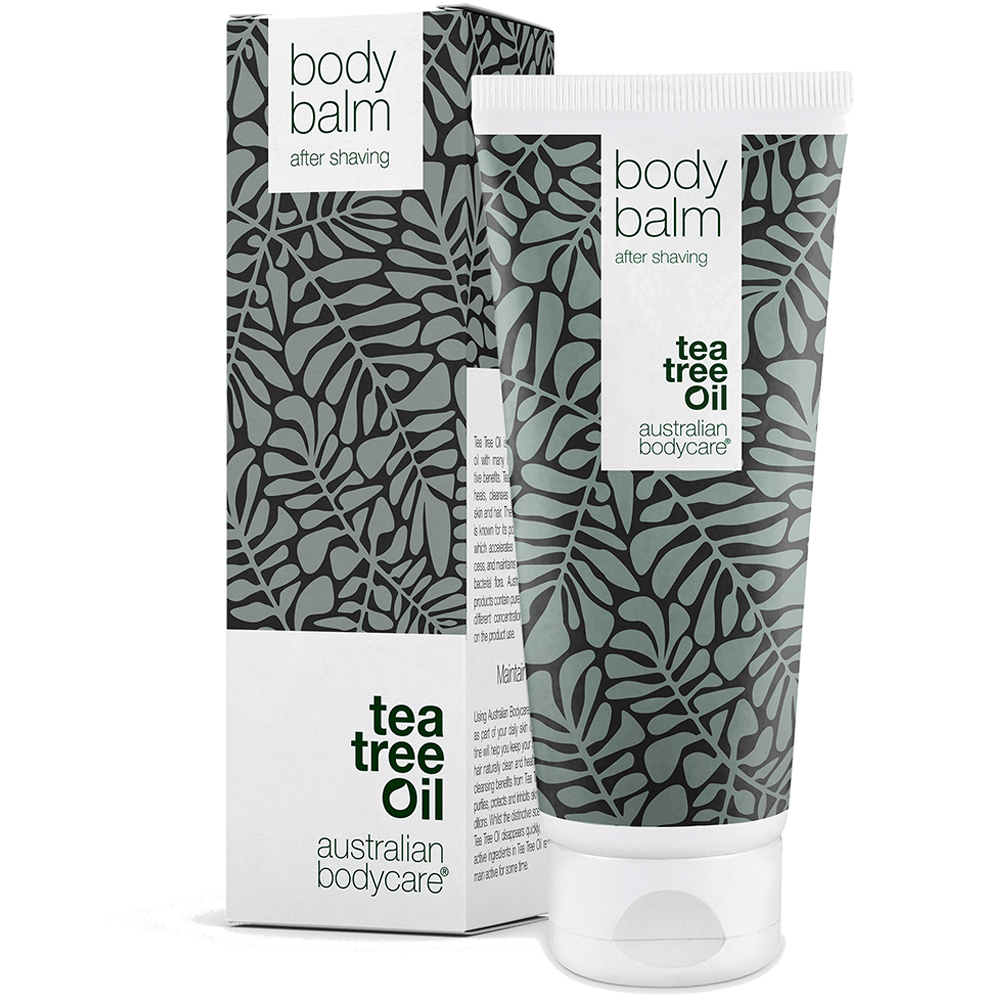 Bild: australian bodycare Body Balm Aftershave gegen Rasierpickel