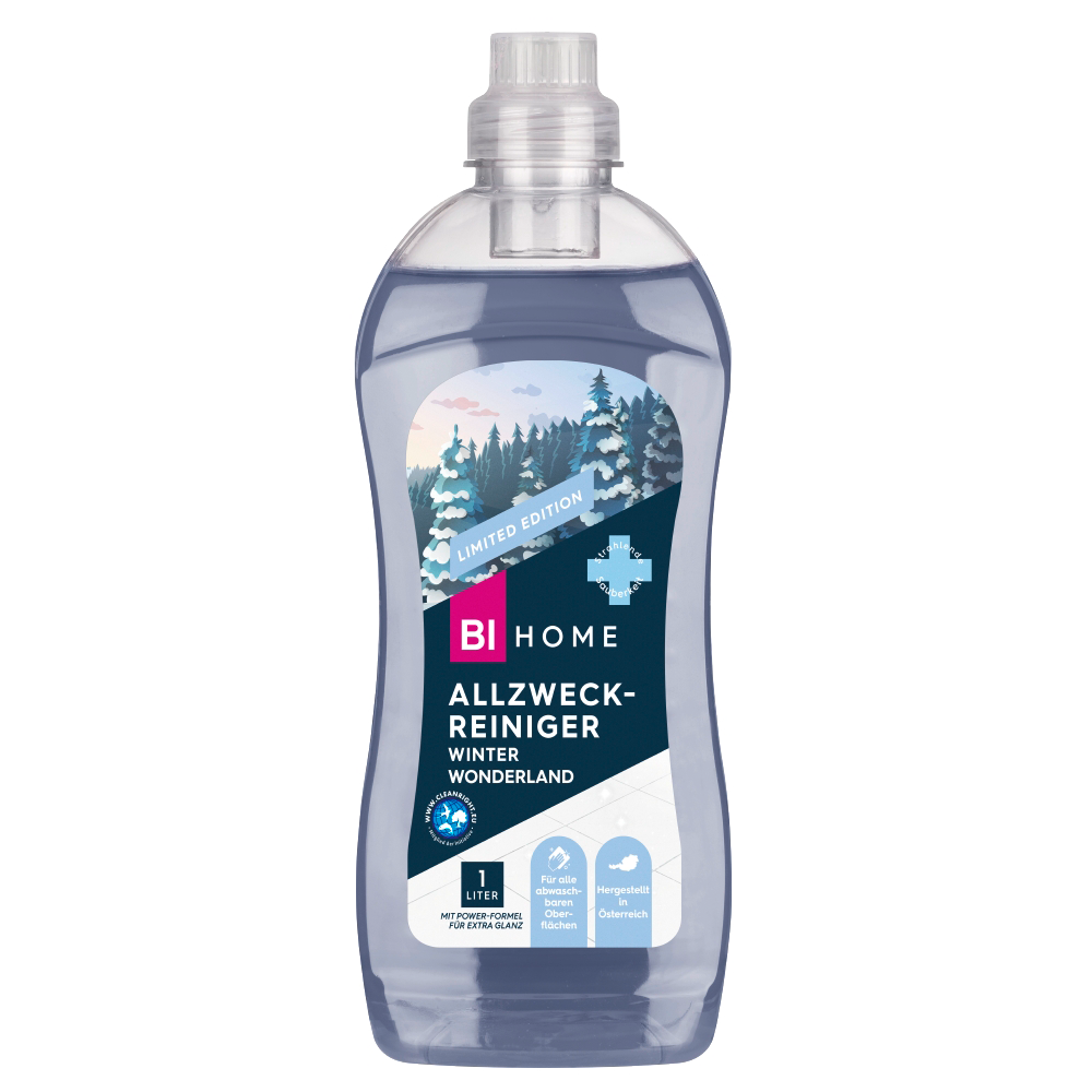 Bild: BI HOME Allzweckreiniger Winter Wonderland Limited Edition