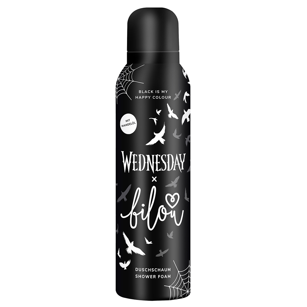 Bild: bilou x Wednesday Duschschaum Black Is My Happy Colour