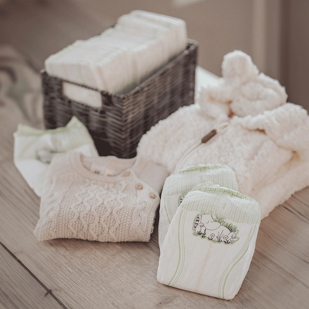 Bild: Moomin Baby Windeln Größe 1, 2kg - 5kg