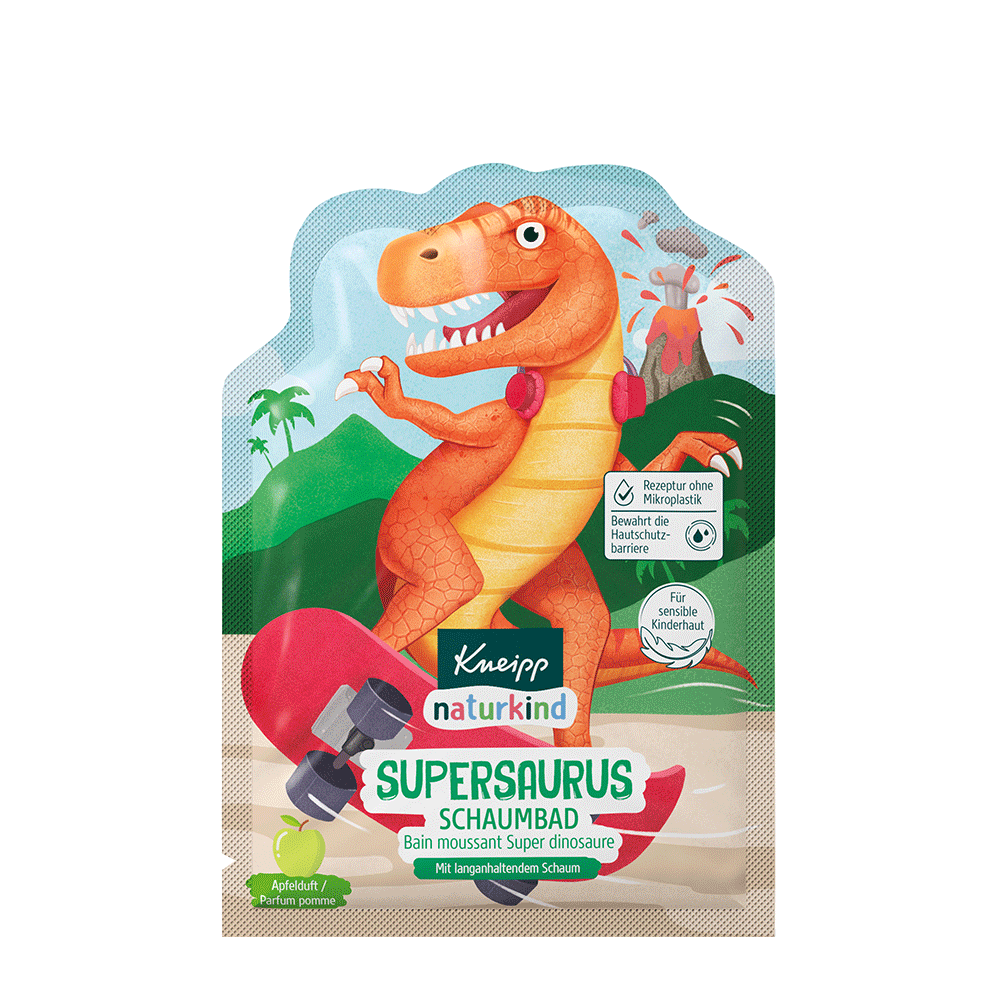 Bild: Kneipp Naturkind Schaumbad Supersaurus