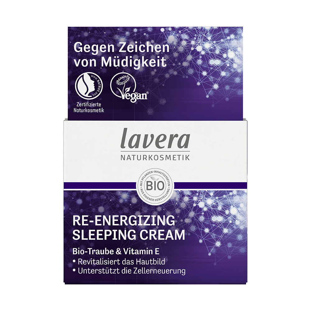Bild: lavera Re-Engergizing Sleeping Creme
