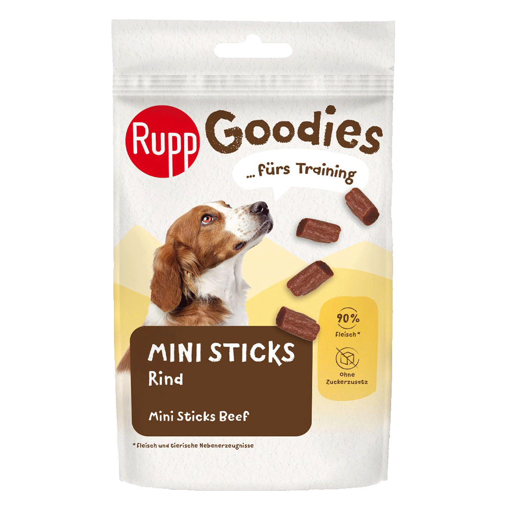 Bild: Rupp Goodies Mini Sticks Rind